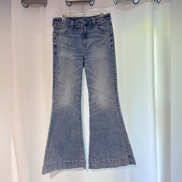 American Eagle Outfitters Denim - American Eagle Outfitters Light Blue Flare Jeans